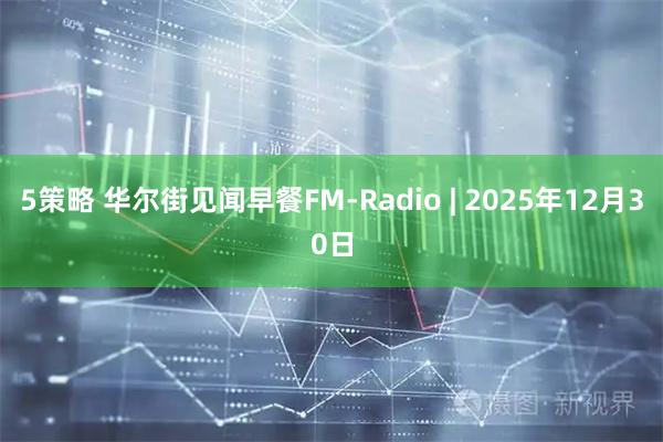 5策略 华尔街见闻早餐FM-Radio | 2025年12月30日